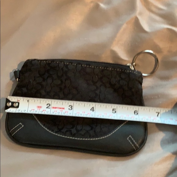 💖HP💖 Black Coach Wristlet - Picture 5 of 6